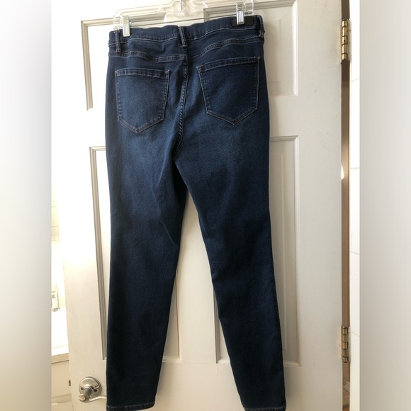 Nicole Miller Soho High Rise Ankle Skinny Stretch Jeans - Picture 4 of 10